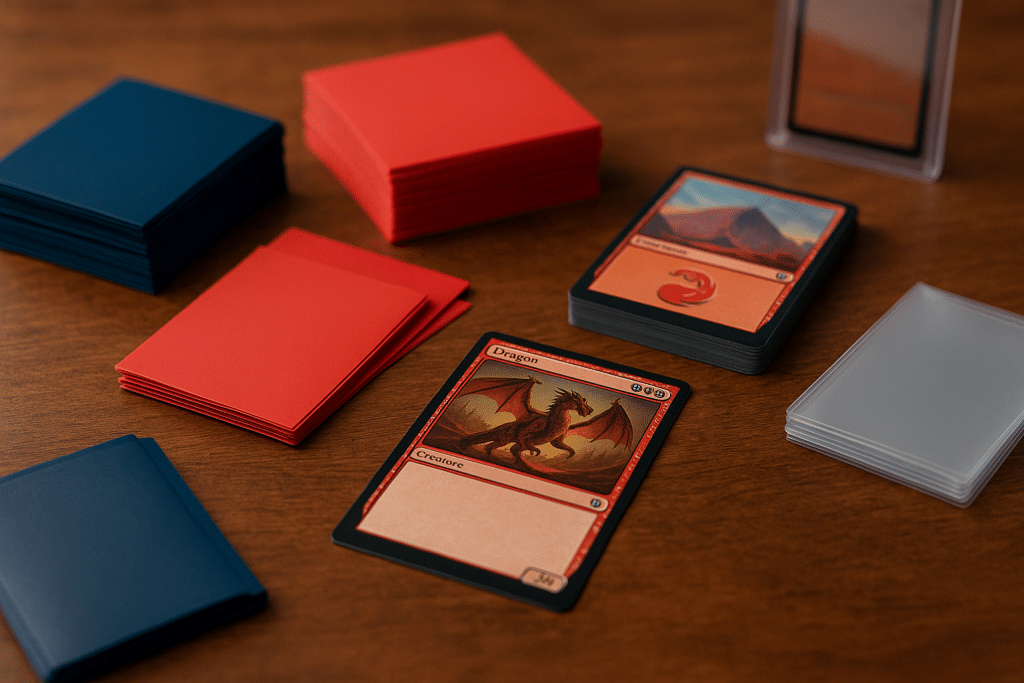 Des cartes Magic bien protégés